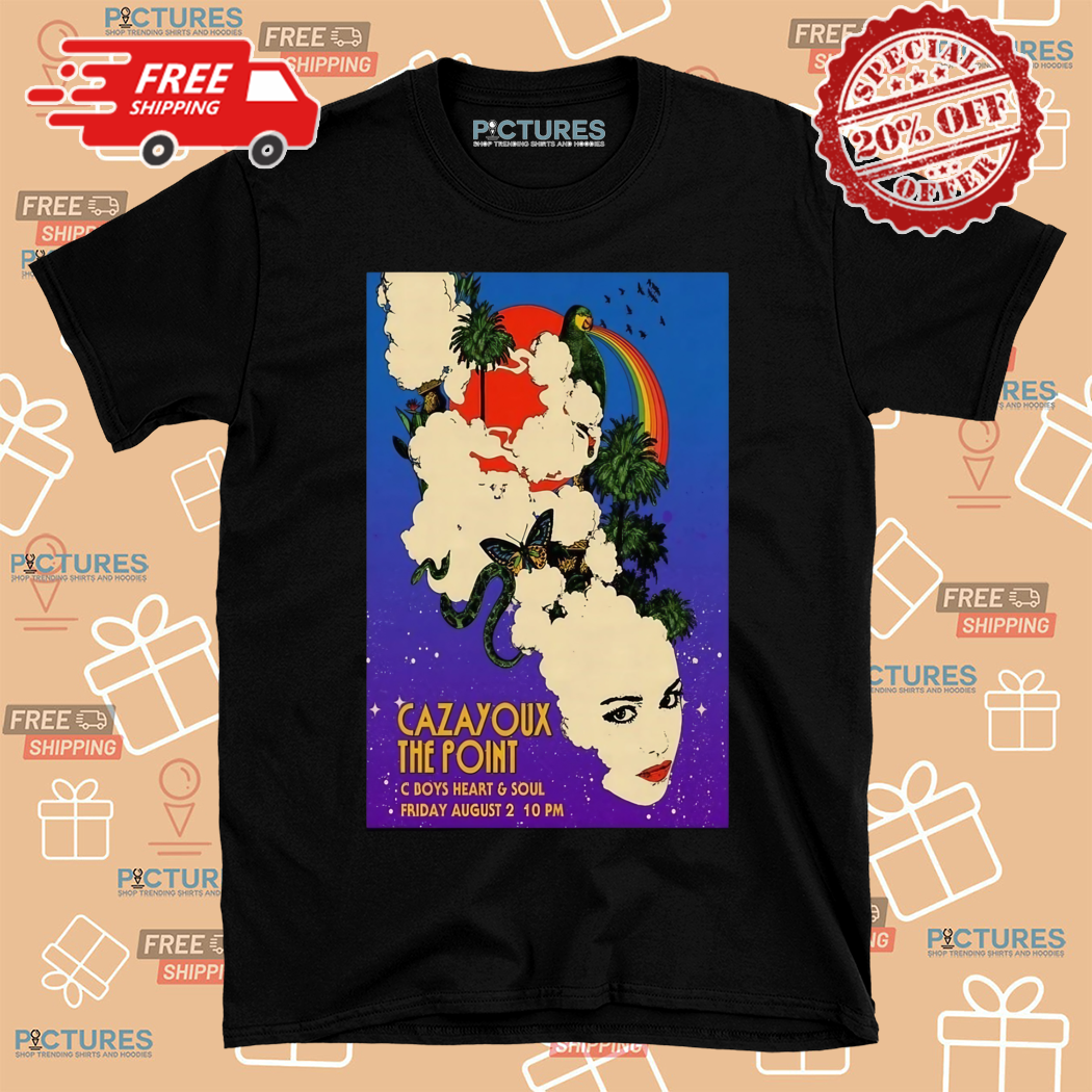Cazayoux Show C Boy Heart And Soul 08 02 2024 Austin Poster Shirt