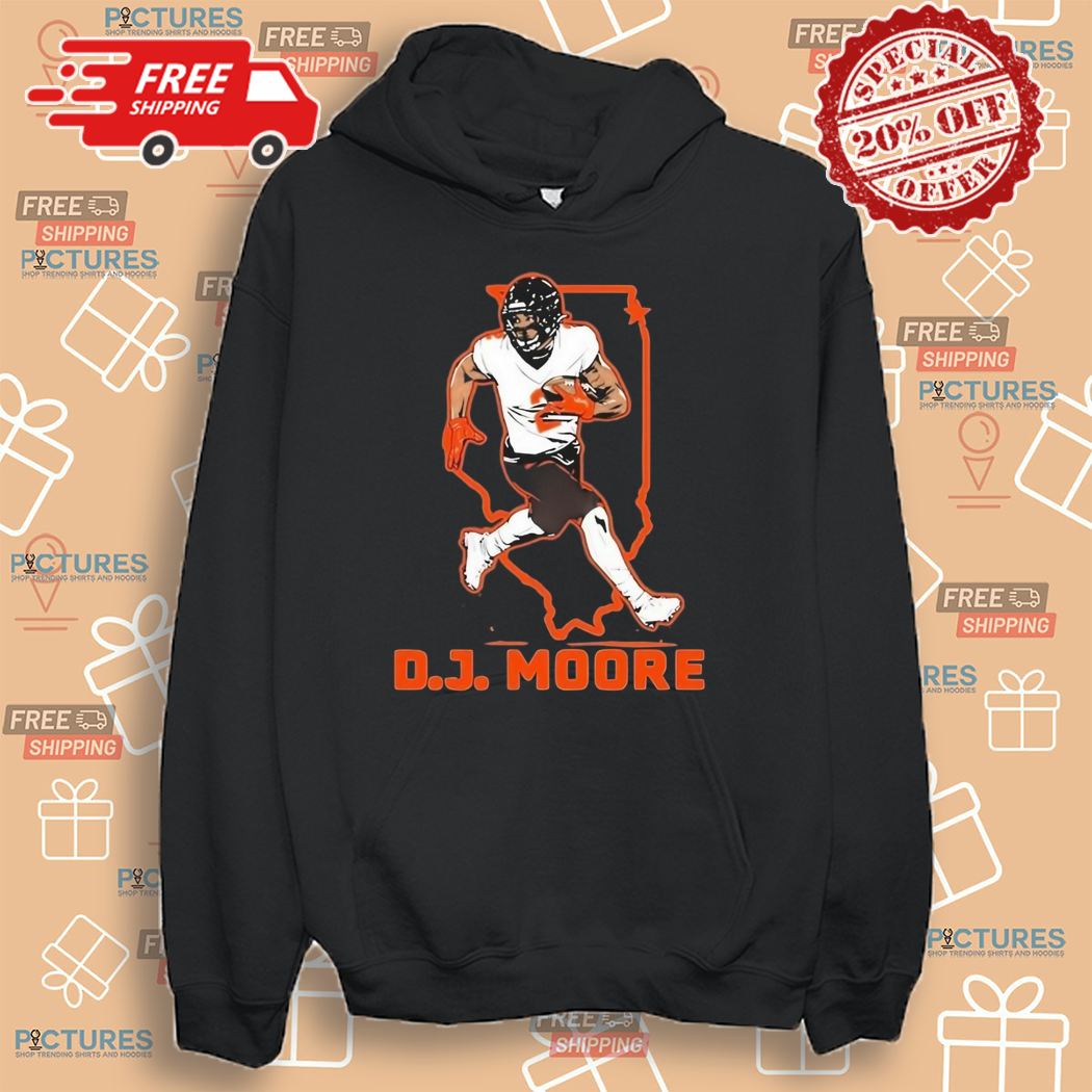 DJ Moore Chicago Bears State Star 2024 Shirt DJ Moore Chicago Bears State Star 2024 Shirt
