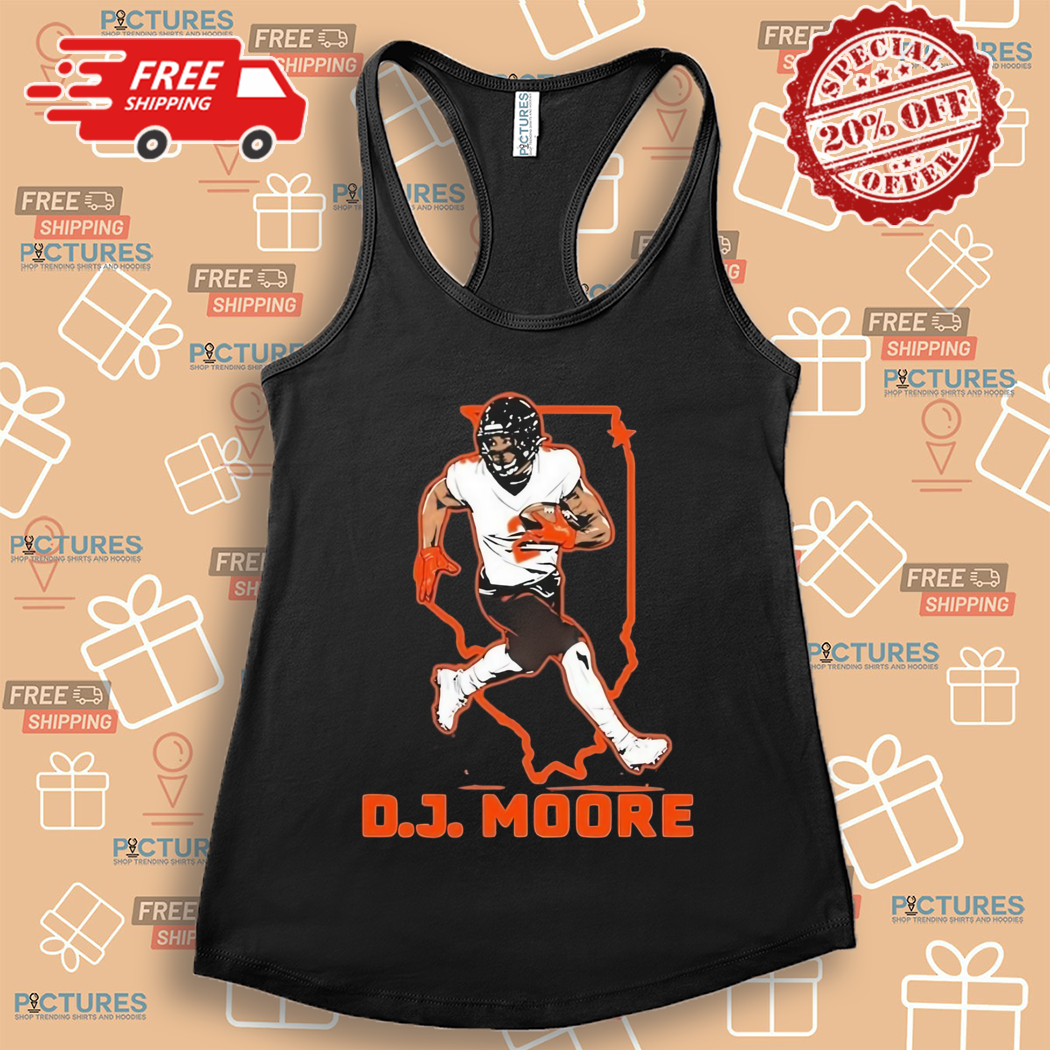 DJ Moore Chicago Bears State Star 2024 Shirt DJ Moore Chicago Bears State Star 2024 Shirt