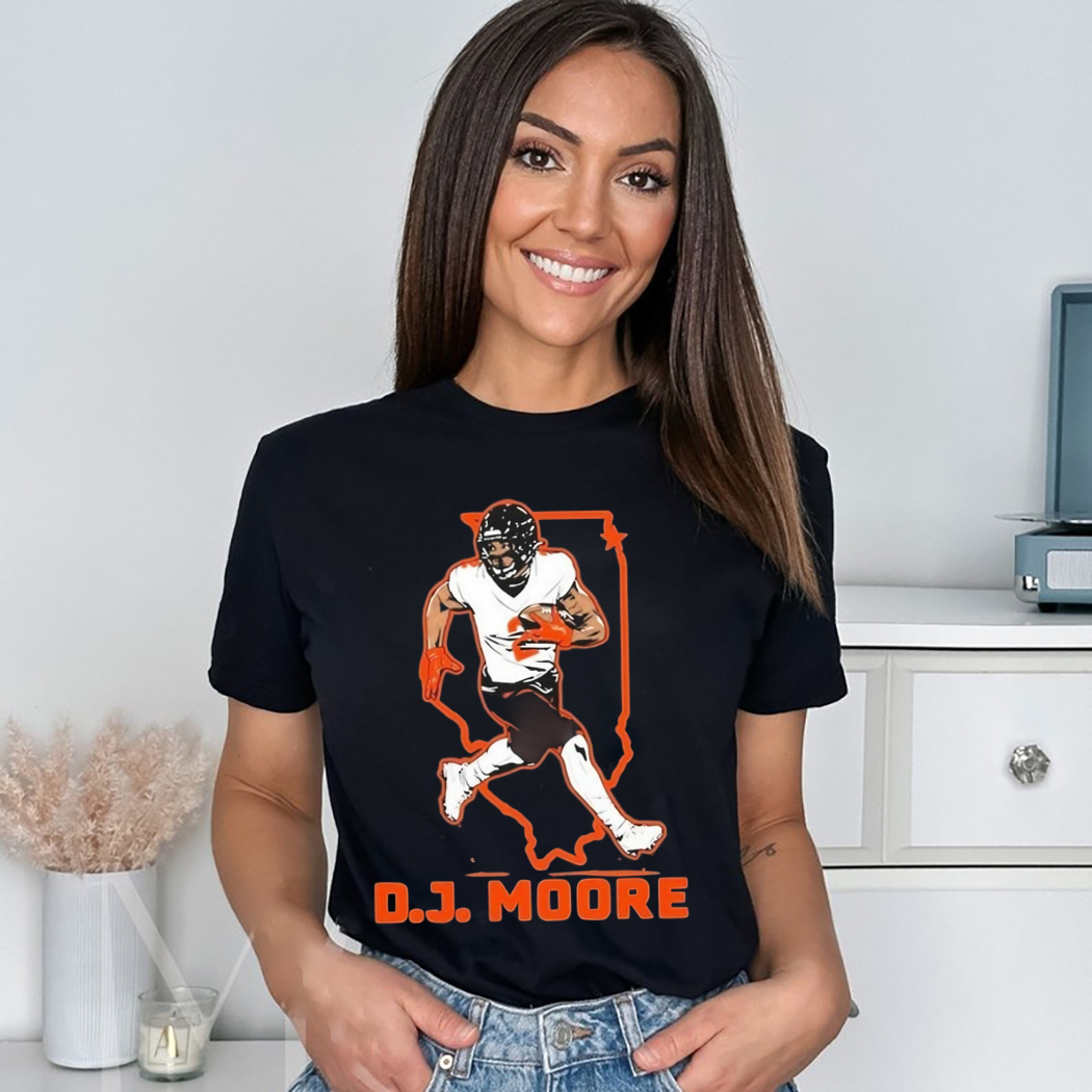 DJ Moore Chicago Bears State Star 2024 Shirt DJ Moore Chicago Bears State Star 2024 Shirt