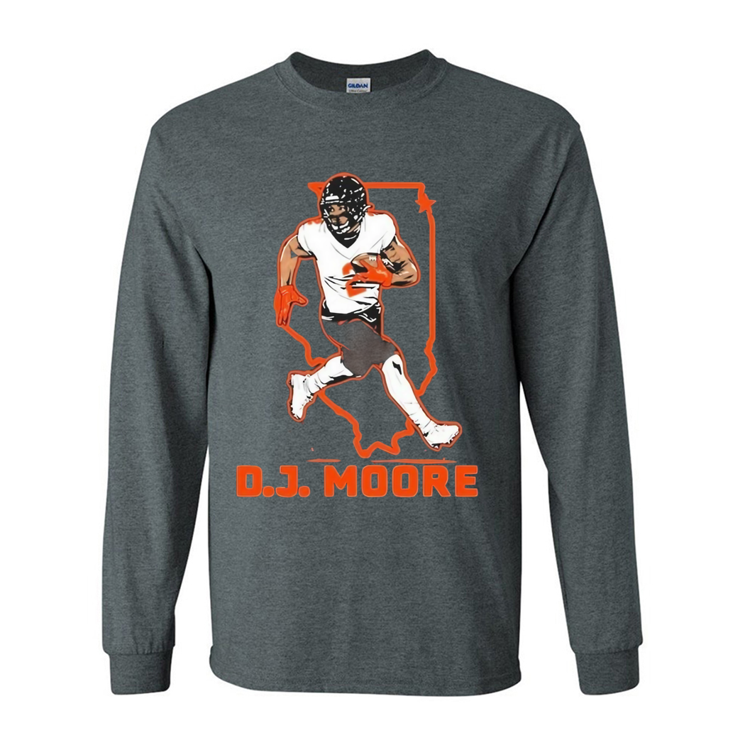 DJ Moore Chicago Bears State Star 2024 Shirt DJ Moore Chicago Bears State Star 2024 Shirt