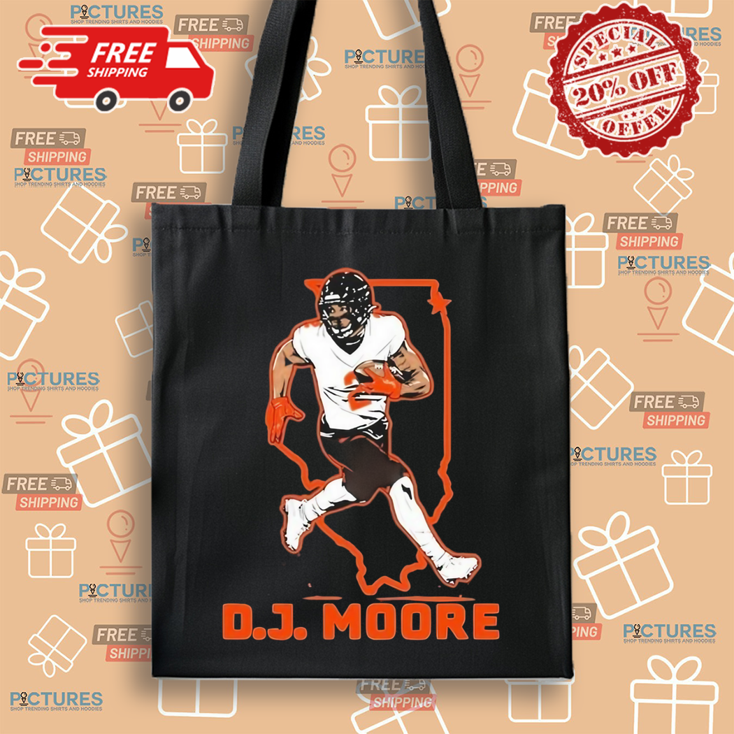 DJ Moore Chicago Bears State Star 2024 Shirt DJ Moore Chicago Bears State Star 2024 Shirt