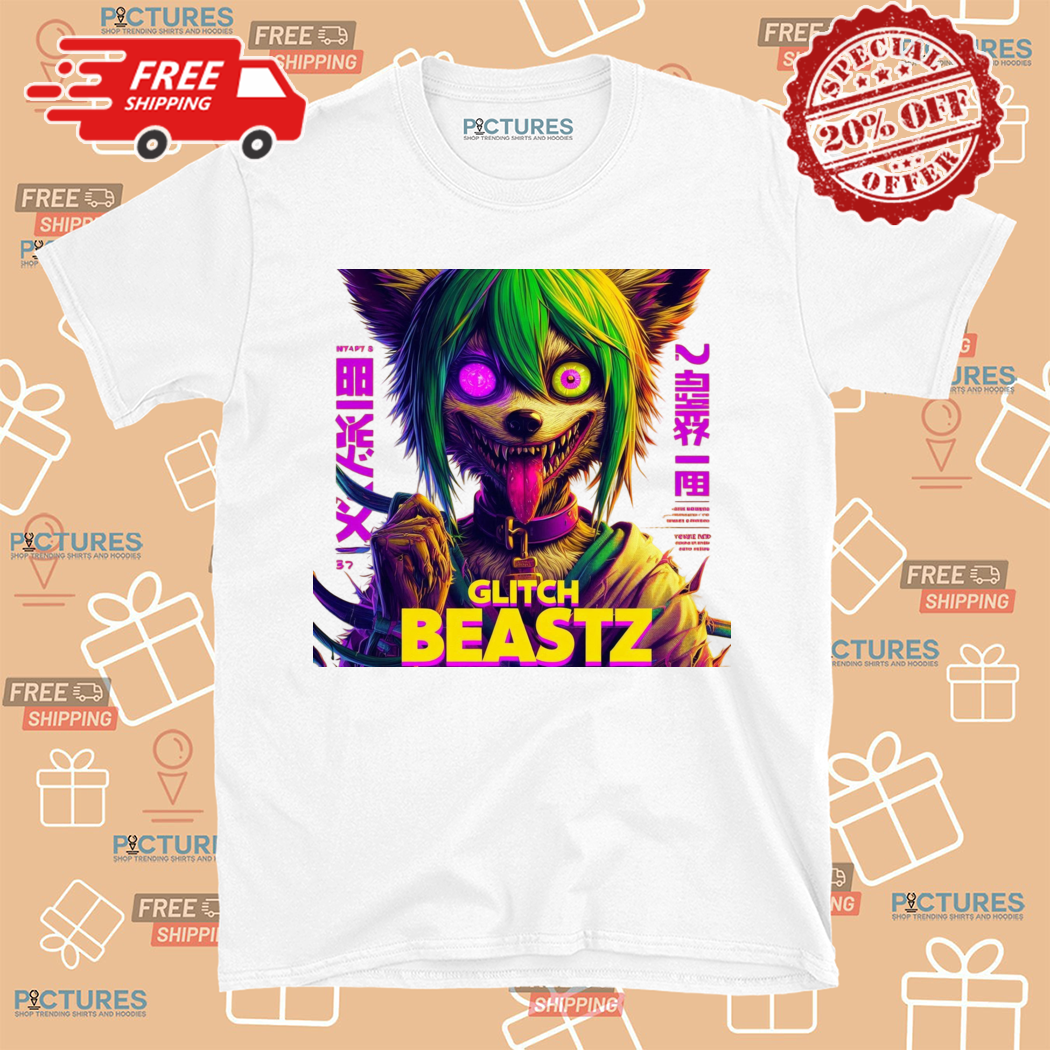 Wolf Monster Glitch Beastz Shirt