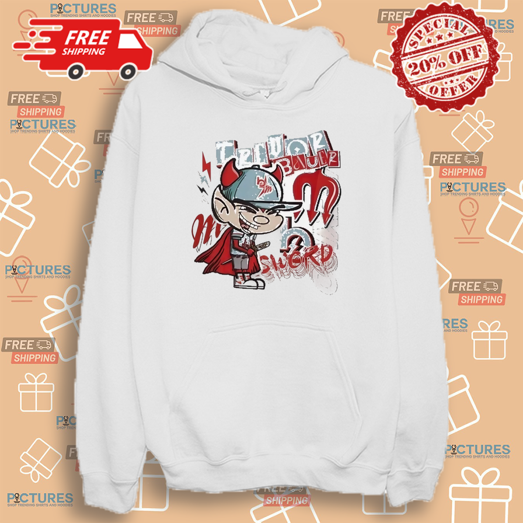 Trevor Bauer Sword Diablo Cartoon Shirt