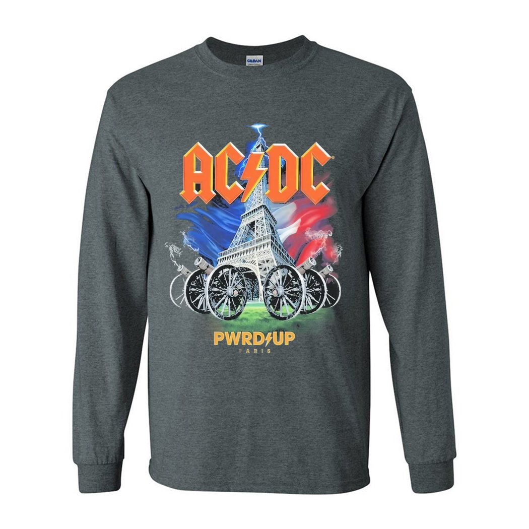 AC DC PWR UP Tour 2024 In Paris France We Salute You At Hippodrome Paris Longchamp On August 13th Shirt AC DC PWR UP Tour 2024 In Paris France We Salute You At Hippodrome Paris Longchamp On August 13th Shirt