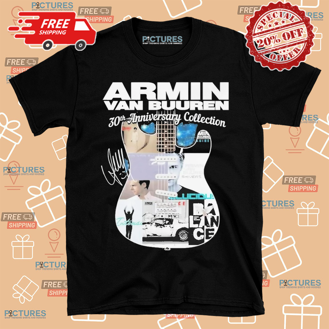 Armin Van Buuren 30th Anniversary Collection Signature 2024 Shirt