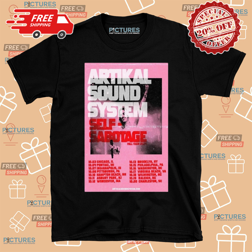 Artikal Sound System Fall Tour 2024 Poster Shirt
