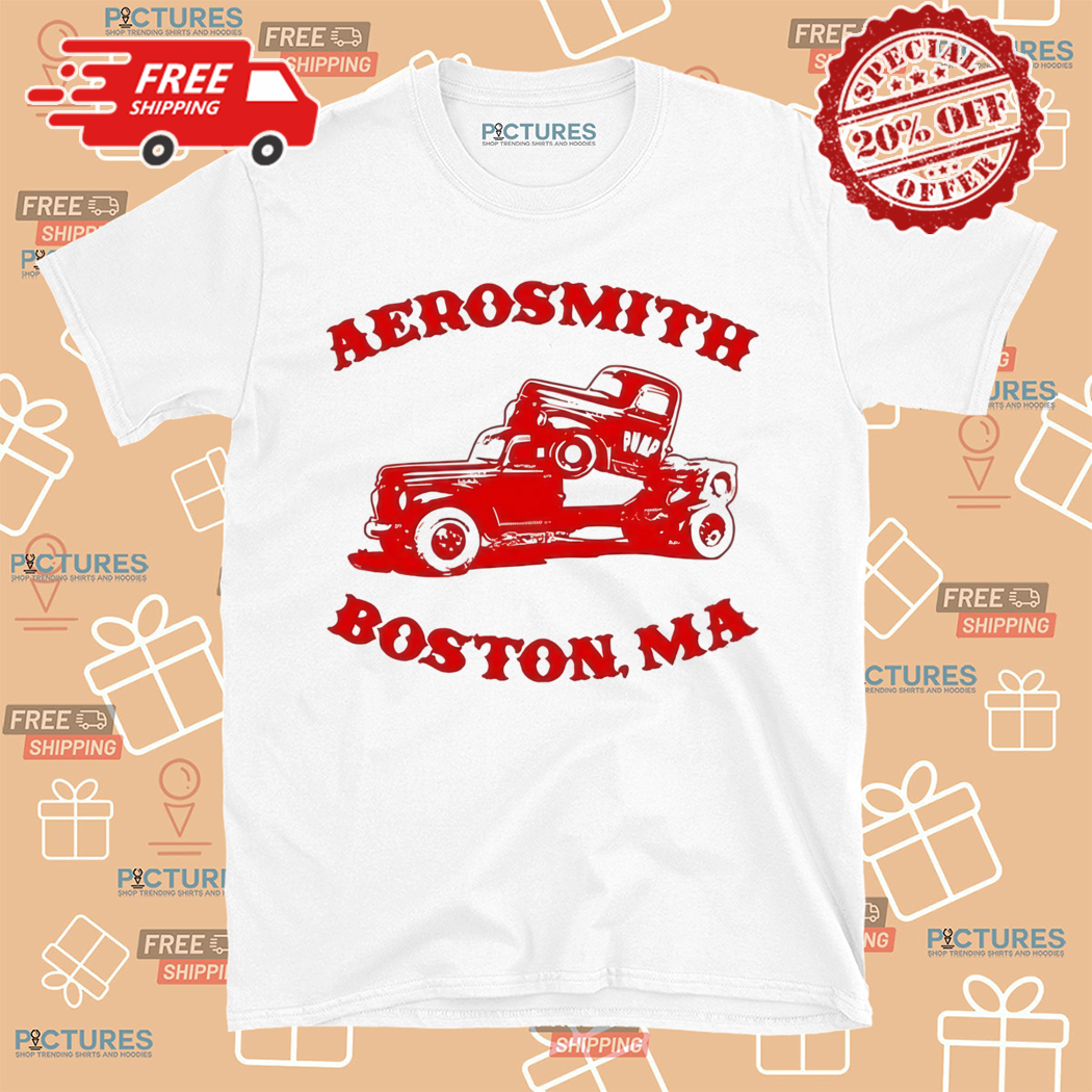 Aerosmith Boston Ma Pump Shirt