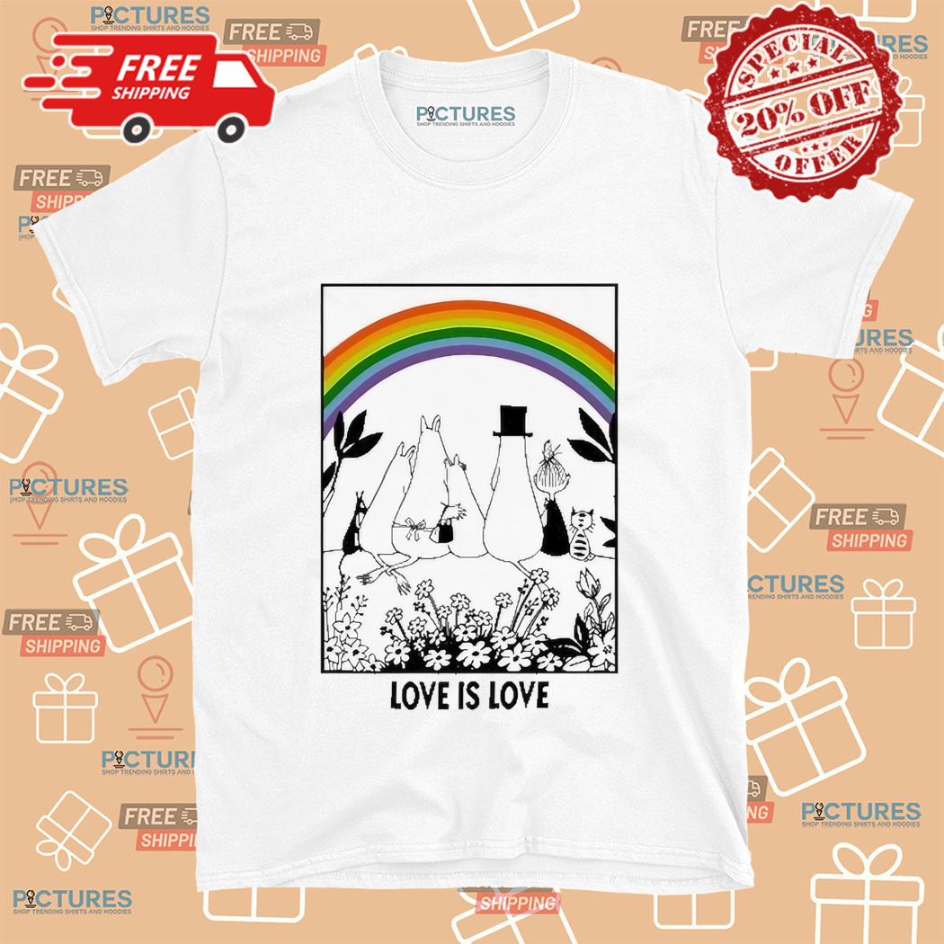 Moomin Pride Love Is Love Shirt