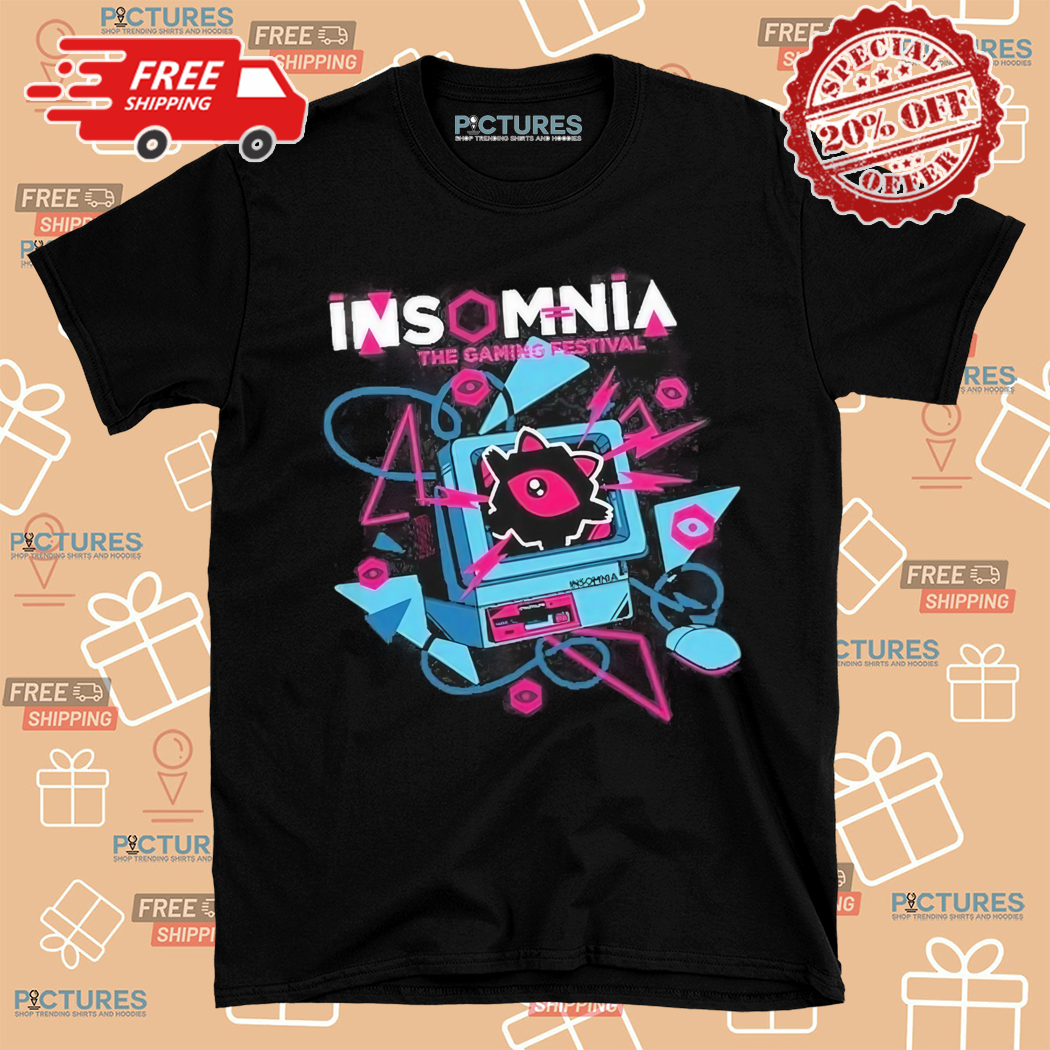 Insomnia The Gaming Festival I72 Retro Computer Shirt