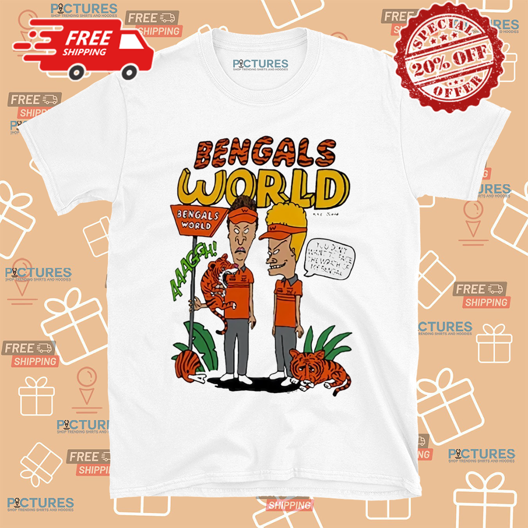 Cincinnati Bengals World Nfl X Beavis And Butthead Shirt