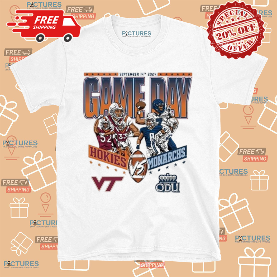 ODU vs VT September 14 2024 Game Day Player Shirt