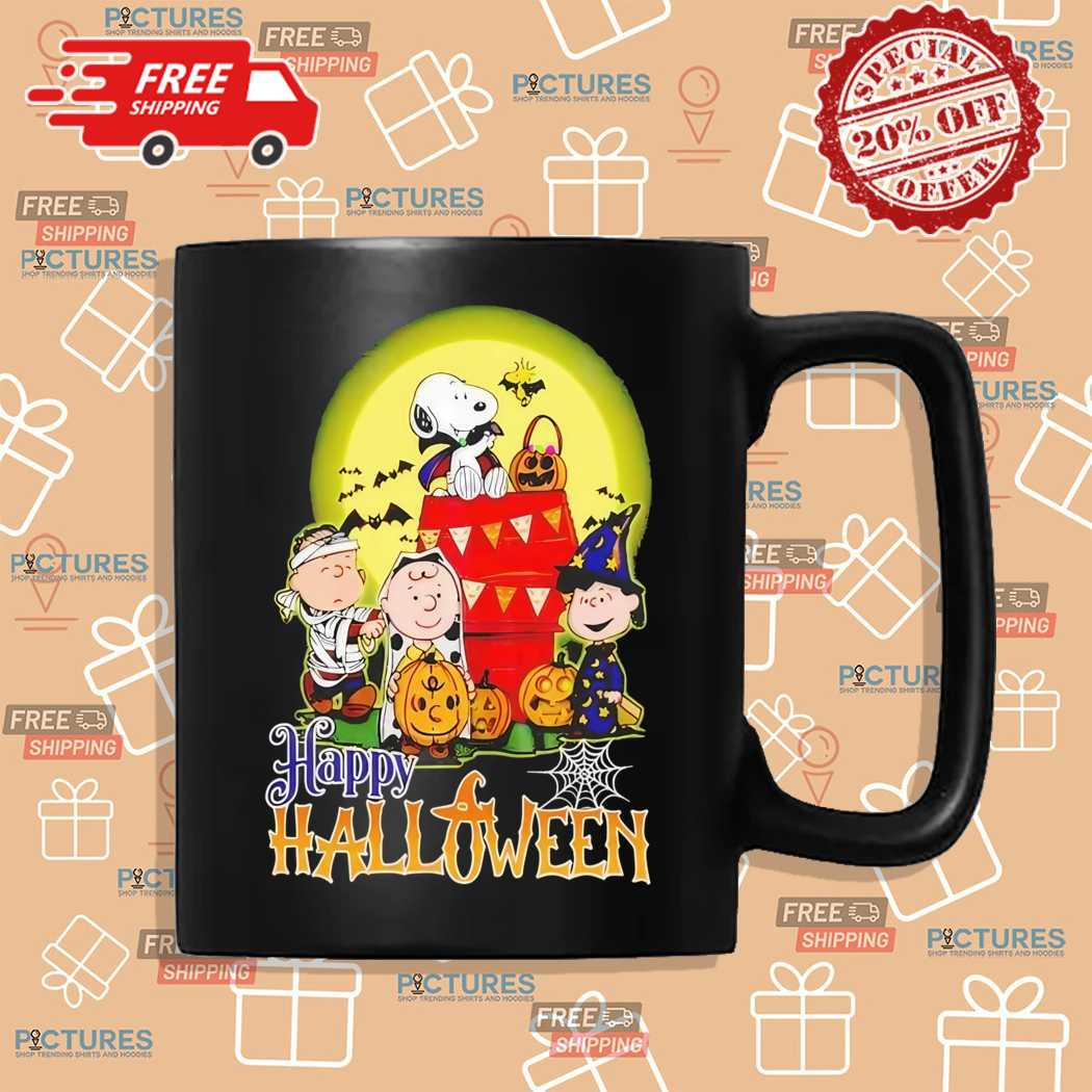 Snoopy With Charlie Brown And Friends Happy 2024 Halloween Shirt Snoopy With Charlie Brown And Friends Happy 2024 Halloween Shirt