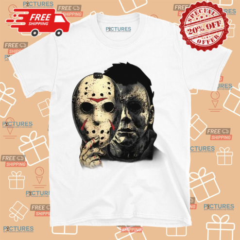 Michael Myers Mask Jason Voorhees Halloween Shirt