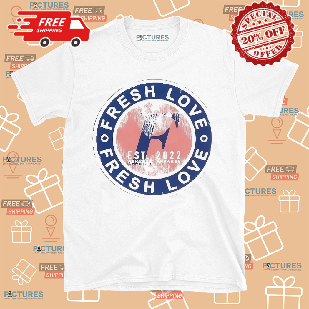 Fresh Love Essential Est 2022 Logo Shirt