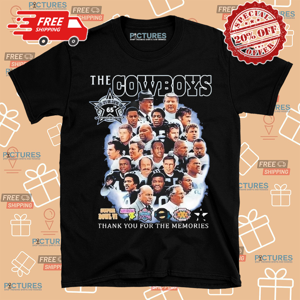 Dallas Cowboys Football Fan 2024 Celebrating 65th Anniversary Shirt