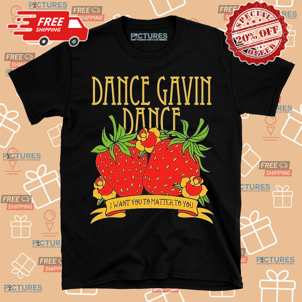 Dance Gavin Dance Strawberry Wake 2024 Shirt