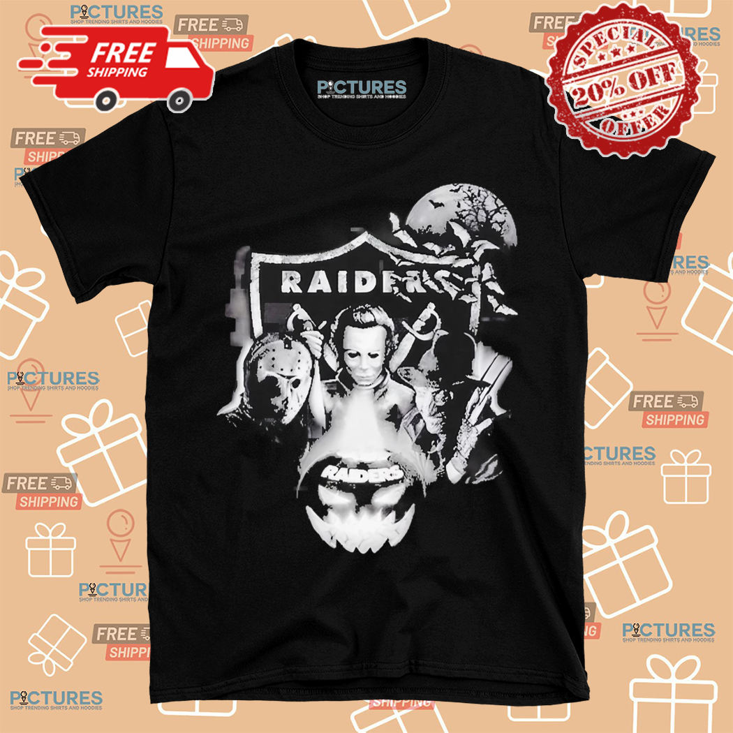Horror x Las Vegas Raiders Shirt