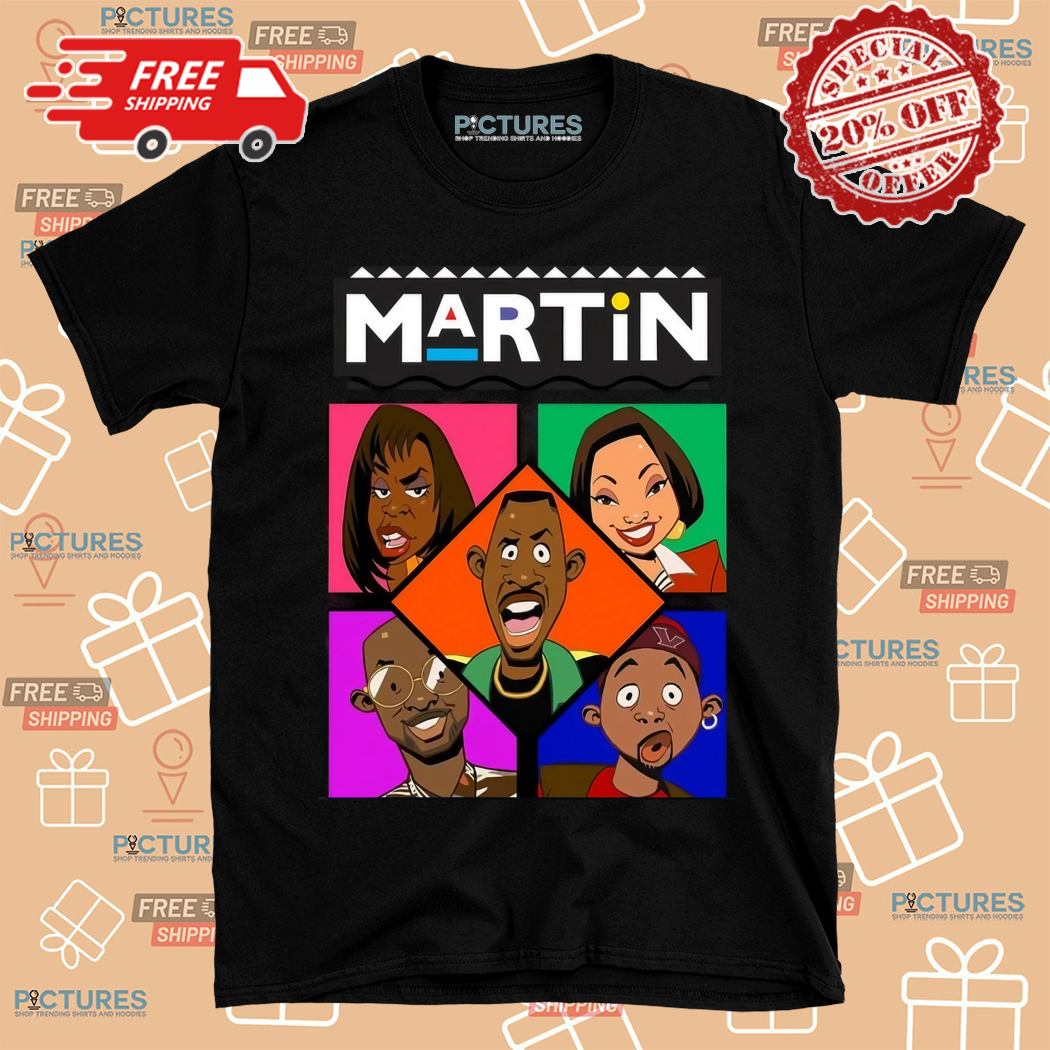 Martin Black Tv Shows Poster Shirt