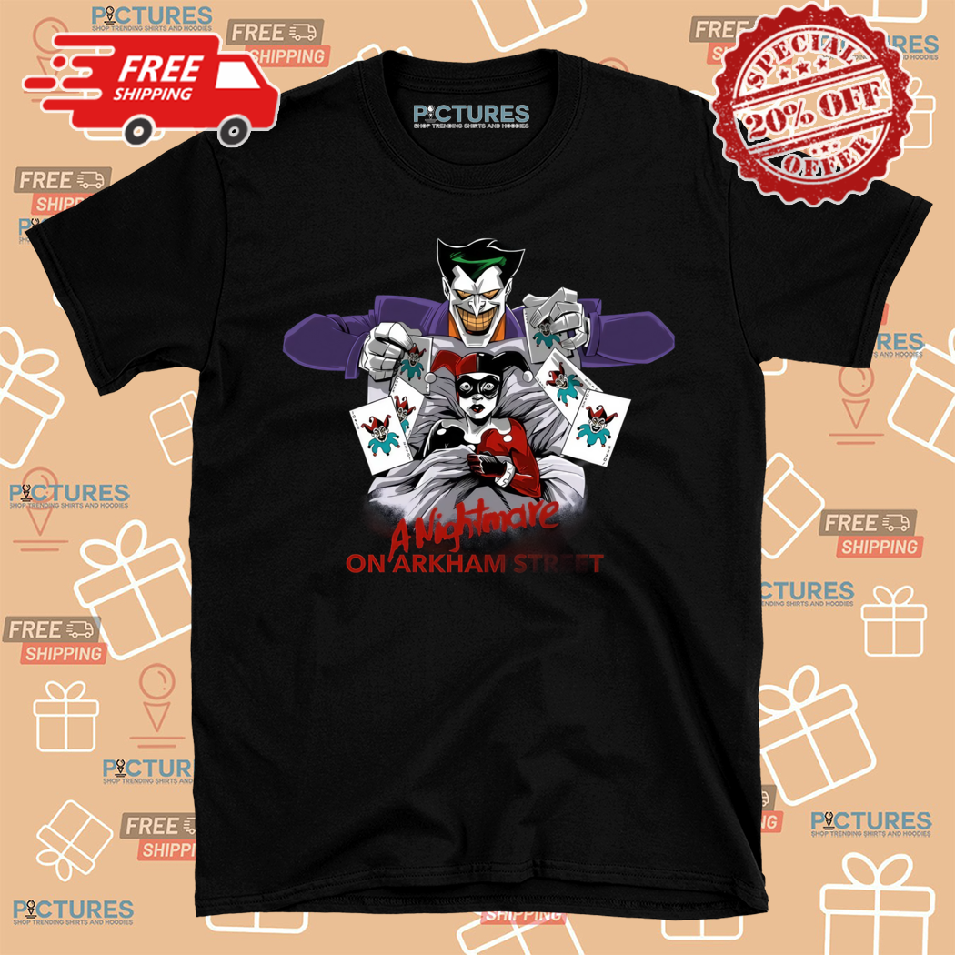 Joker And Harley Nightmare On Arkham Street Shirt