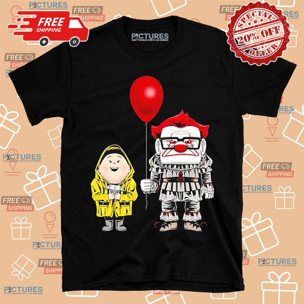 Pennywise Russell And Carl In The Style Of Stephen Kings It Shirt