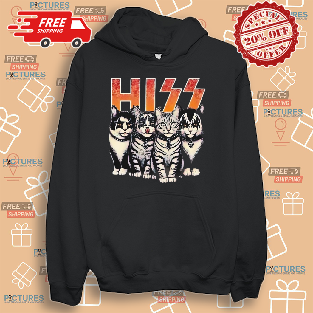 Hiss Cats Kittens Rock Rockin Shirt Hiss Cats Kittens Rock Rockin Shirt
