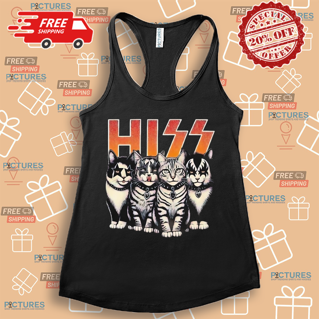 Hiss Cats Kittens Rock Rockin Shirt Hiss Cats Kittens Rock Rockin Shirt