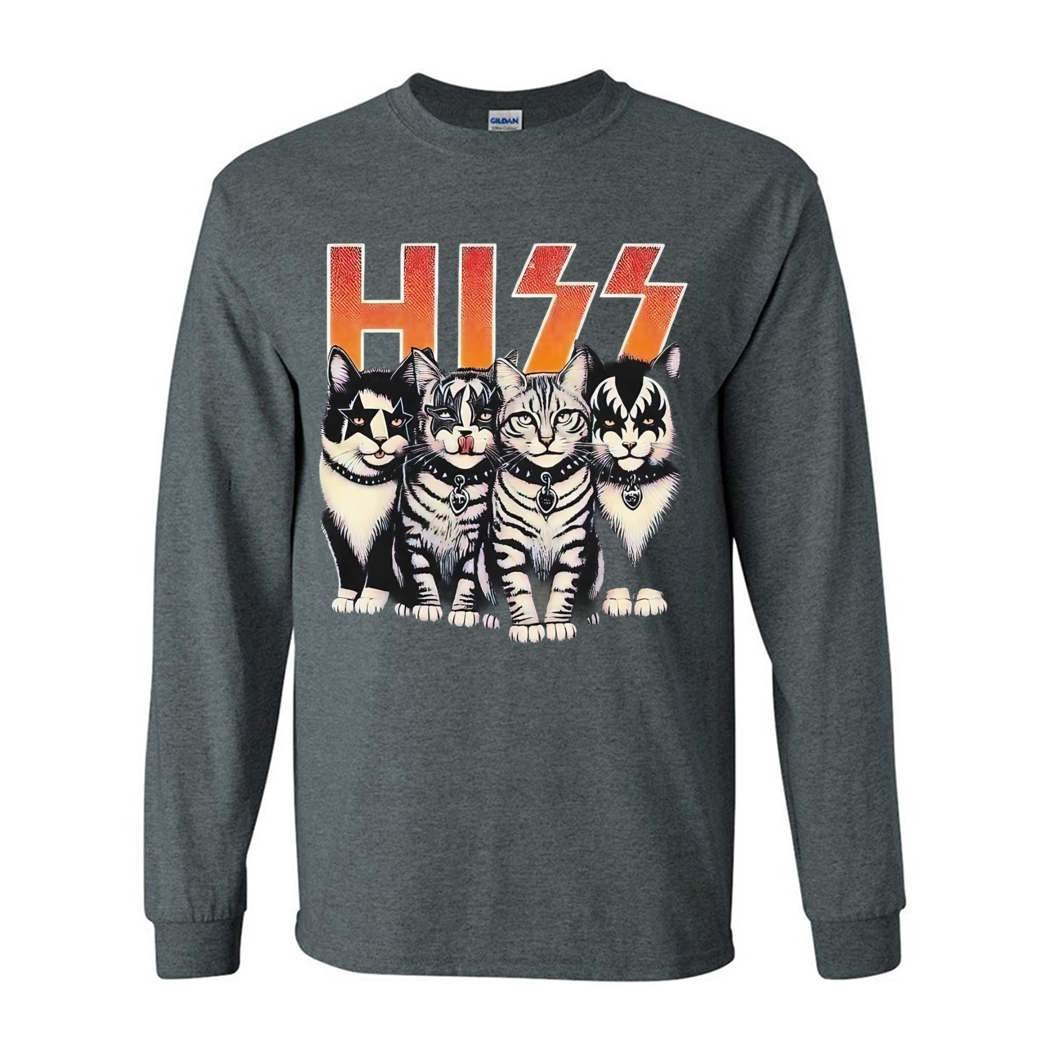 Hiss Cats Kittens Rock Rockin Shirt Hiss Cats Kittens Rock Rockin Shirt