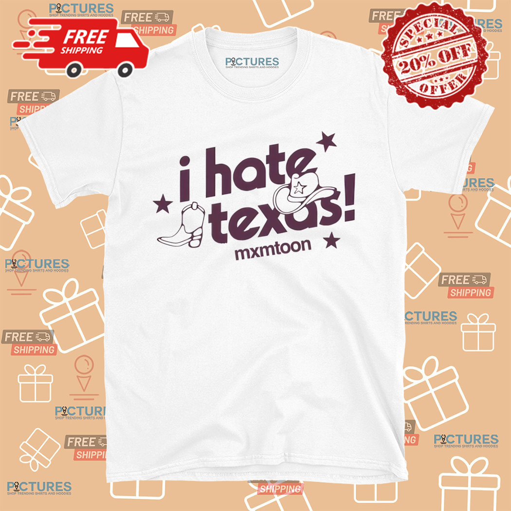 I Hate Texas Runners Club Mxmtoon Shirt