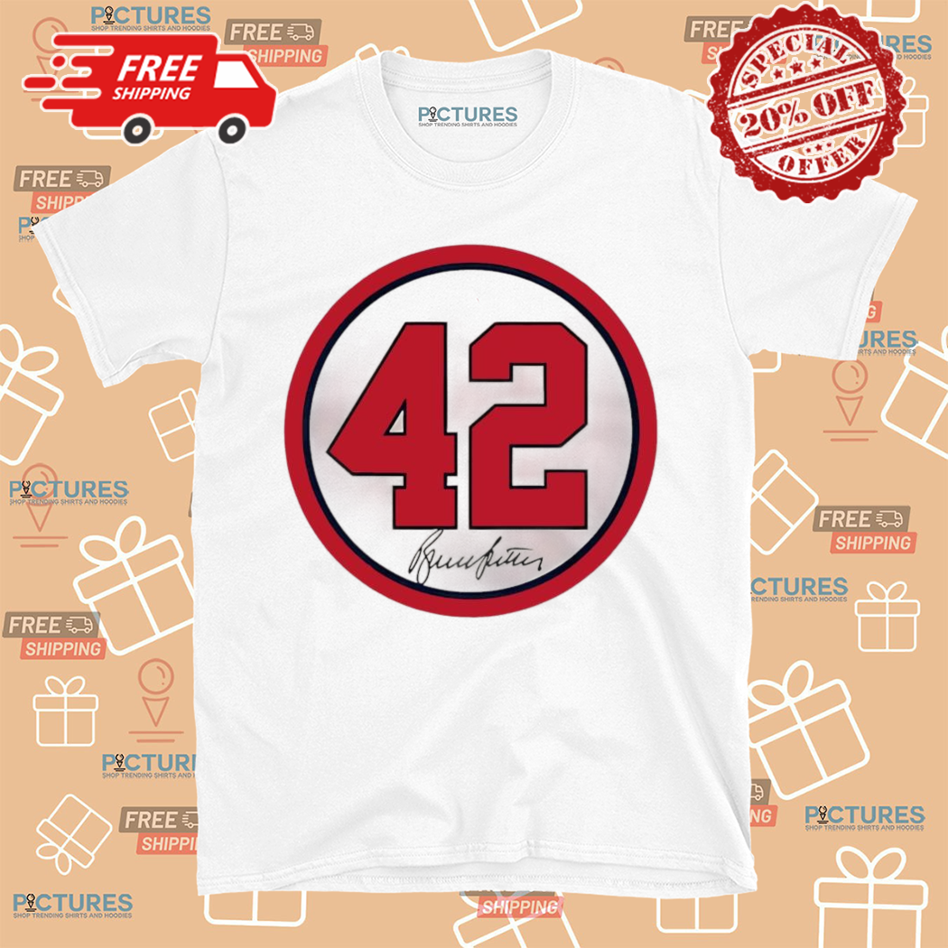 Bruce Sutter St Louis Cardinals Number 42 Circle Signature Shirt