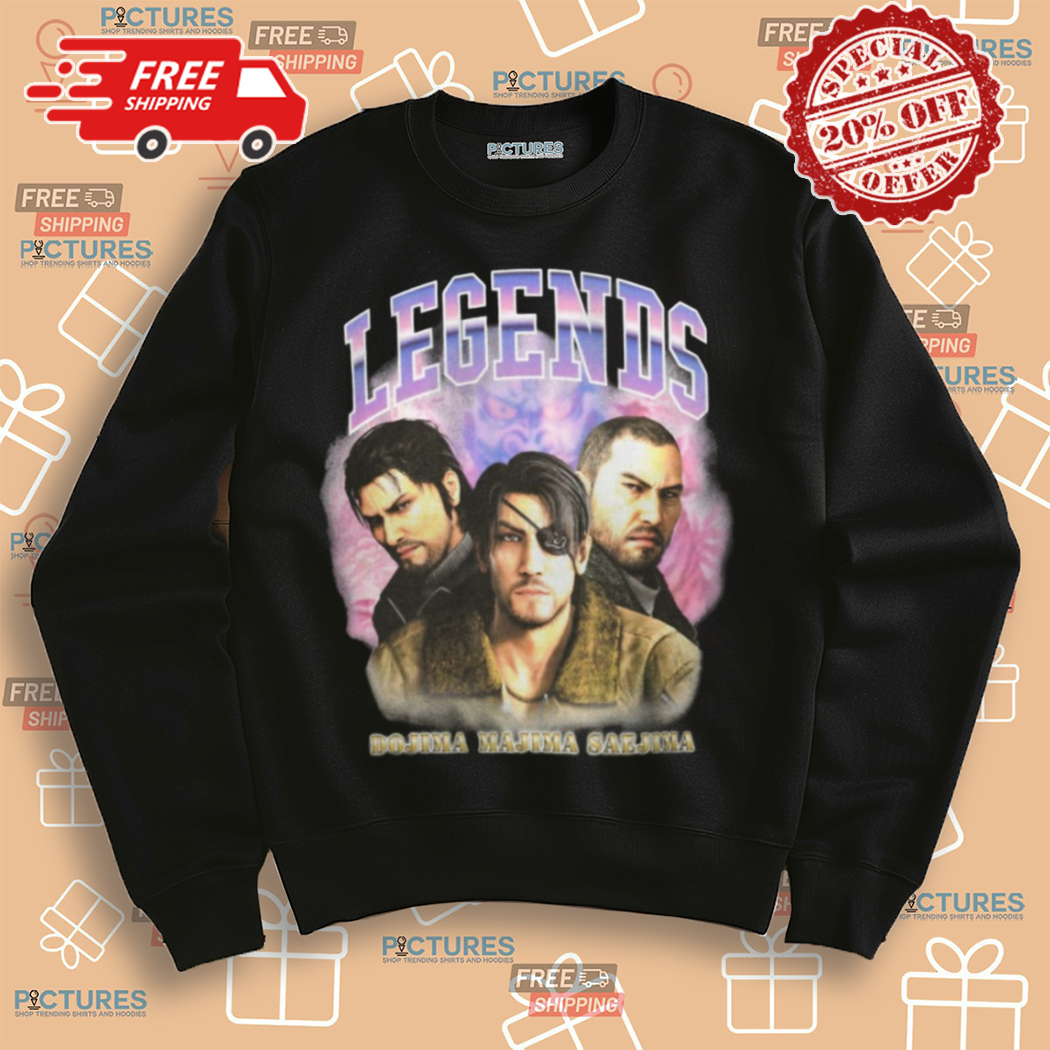 Legend Dojima Majima Saejima Shirt Legend Dojima Majima Saejima Shirt