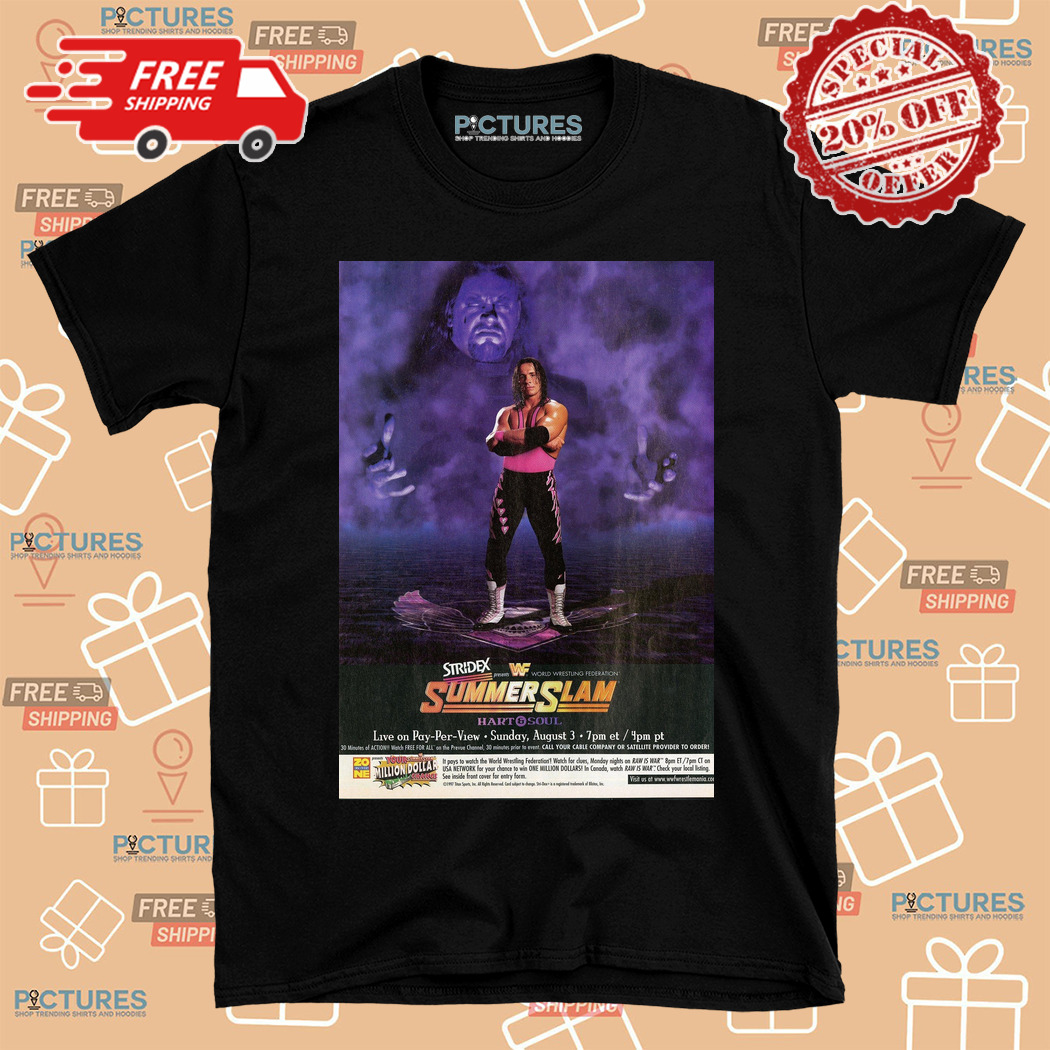 WWE SummerSlam 1997 Poster Shirt