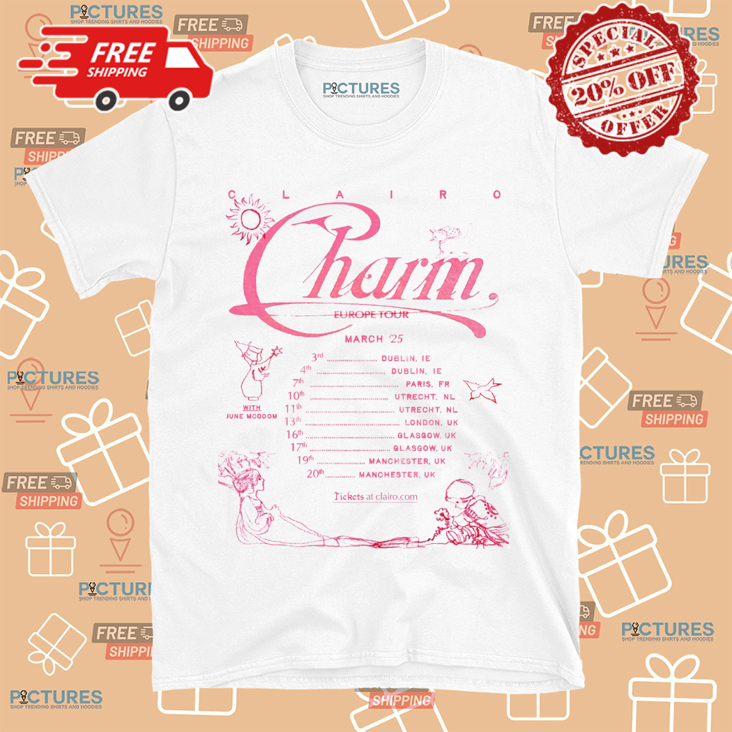 Charm Claire Europe Tour March 25 Shirt
