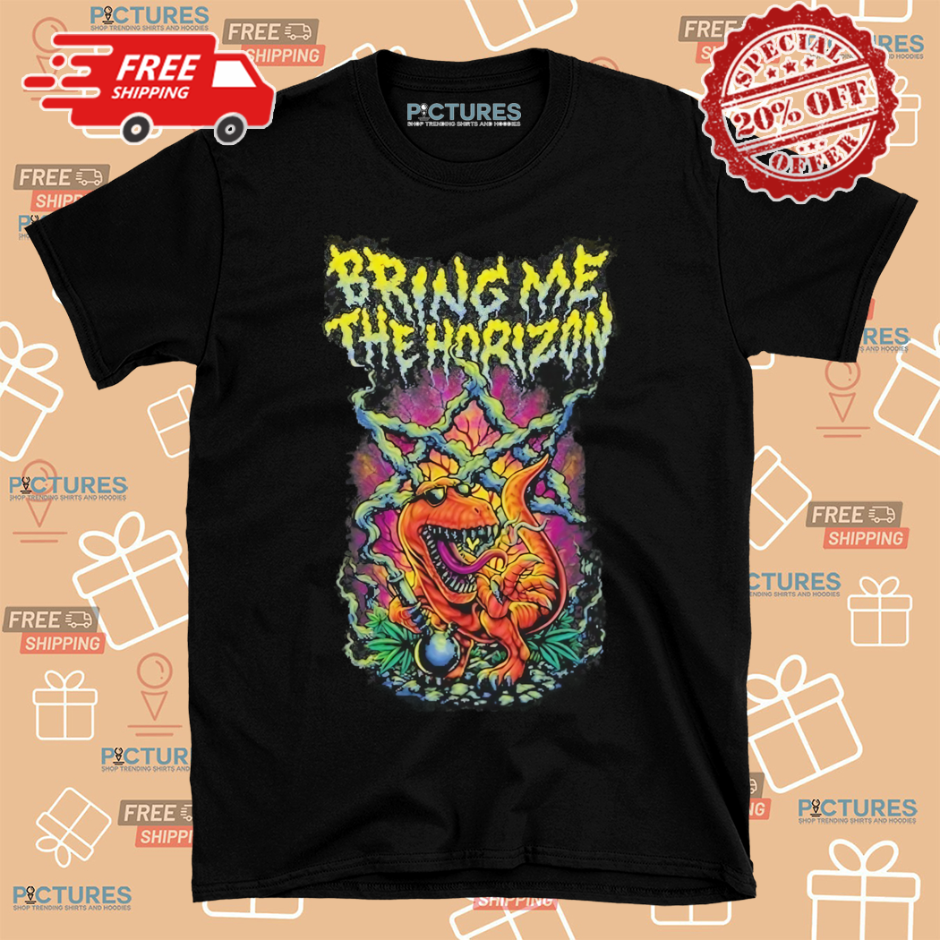 Smoking Dinosaur Bring Me The Horizon Shirt Smoking Dinosaur Bring Me The Horizon Shirt