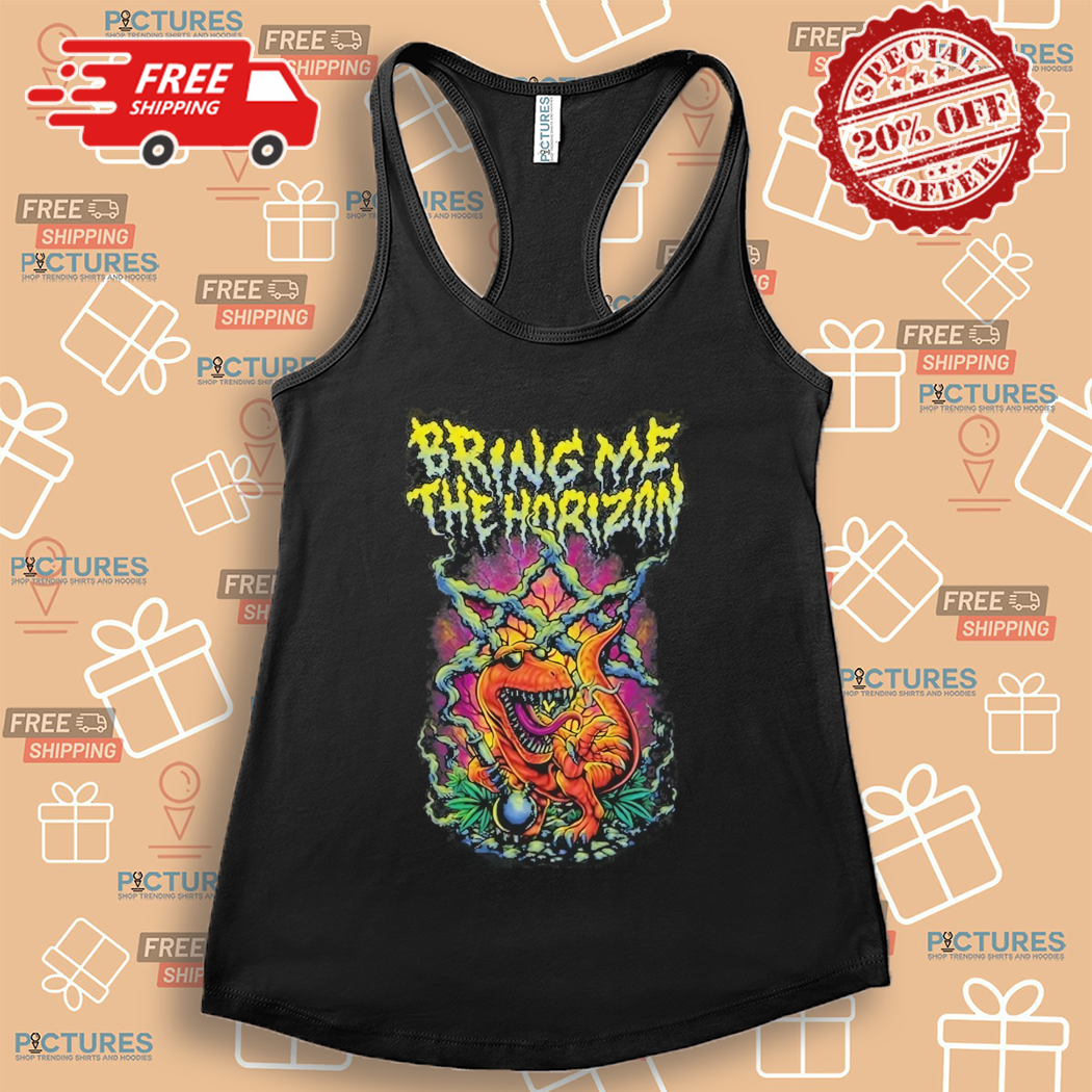 Smoking Dinosaur Bring Me The Horizon Shirt Smoking Dinosaur Bring Me The Horizon Shirt