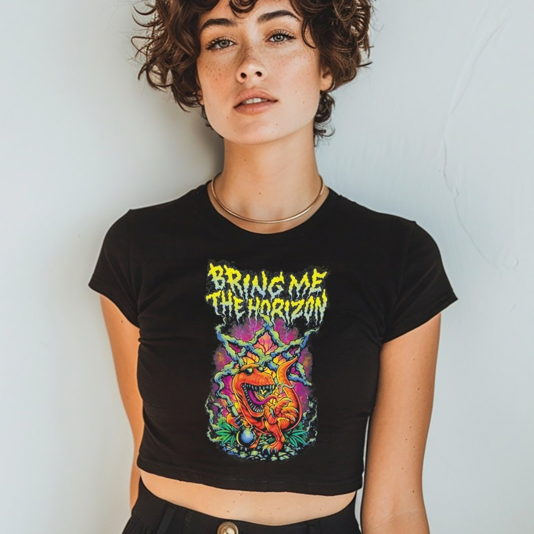 Smoking Dinosaur Bring Me The Horizon Shirt Smoking Dinosaur Bring Me The Horizon Shirt