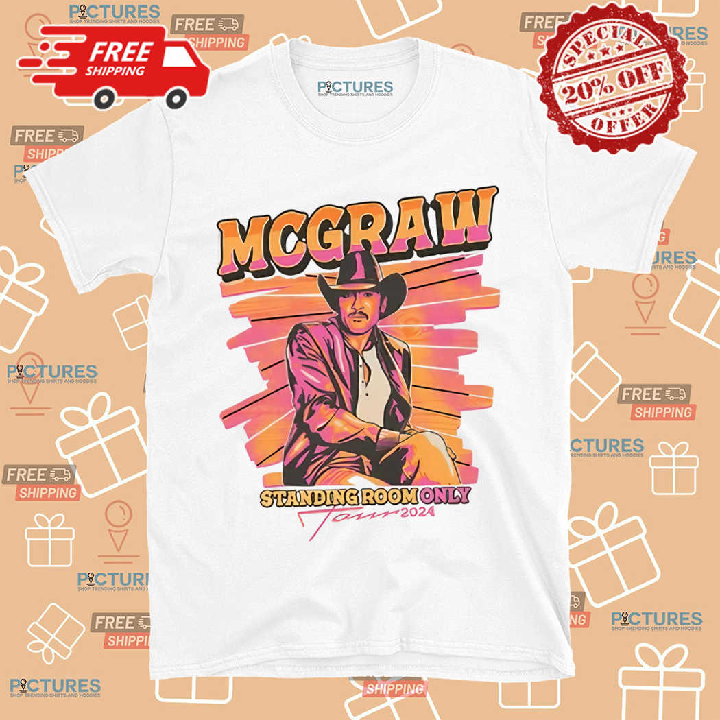 Tim McGraw Sand SRO Tour 2024 Shirt