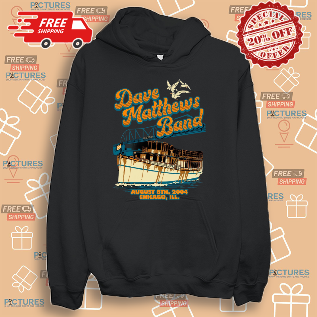 Dave Matthews Band Kinzie Street August 8th 2004 Chicago ILL Shirt Dave Matthews Band Kinzie Street August 8th 2004 Chicago ILL Shirt