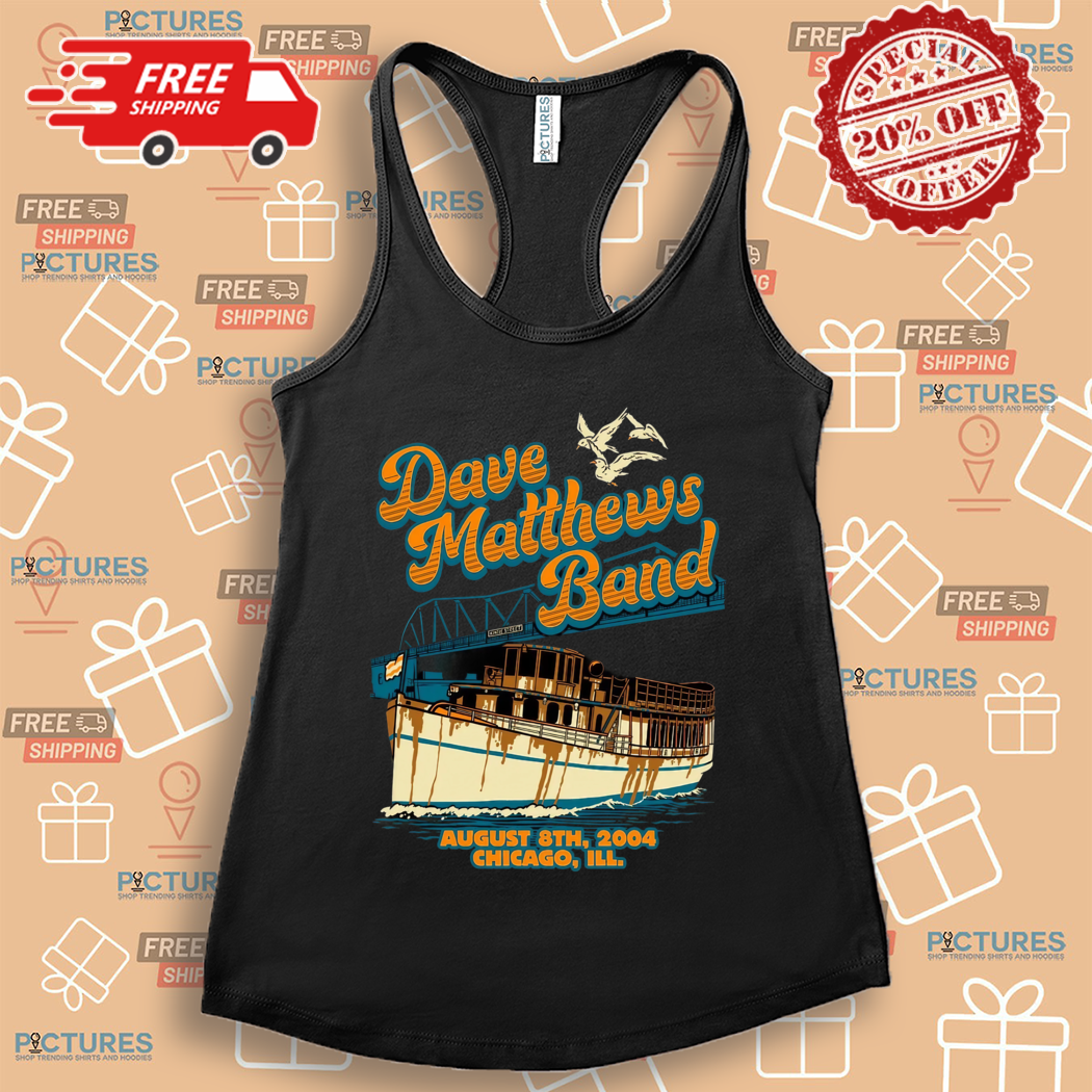 Dave Matthews Band Kinzie Street August 8th 2004 Chicago ILL Shirt Dave Matthews Band Kinzie Street August 8th 2004 Chicago ILL Shirt