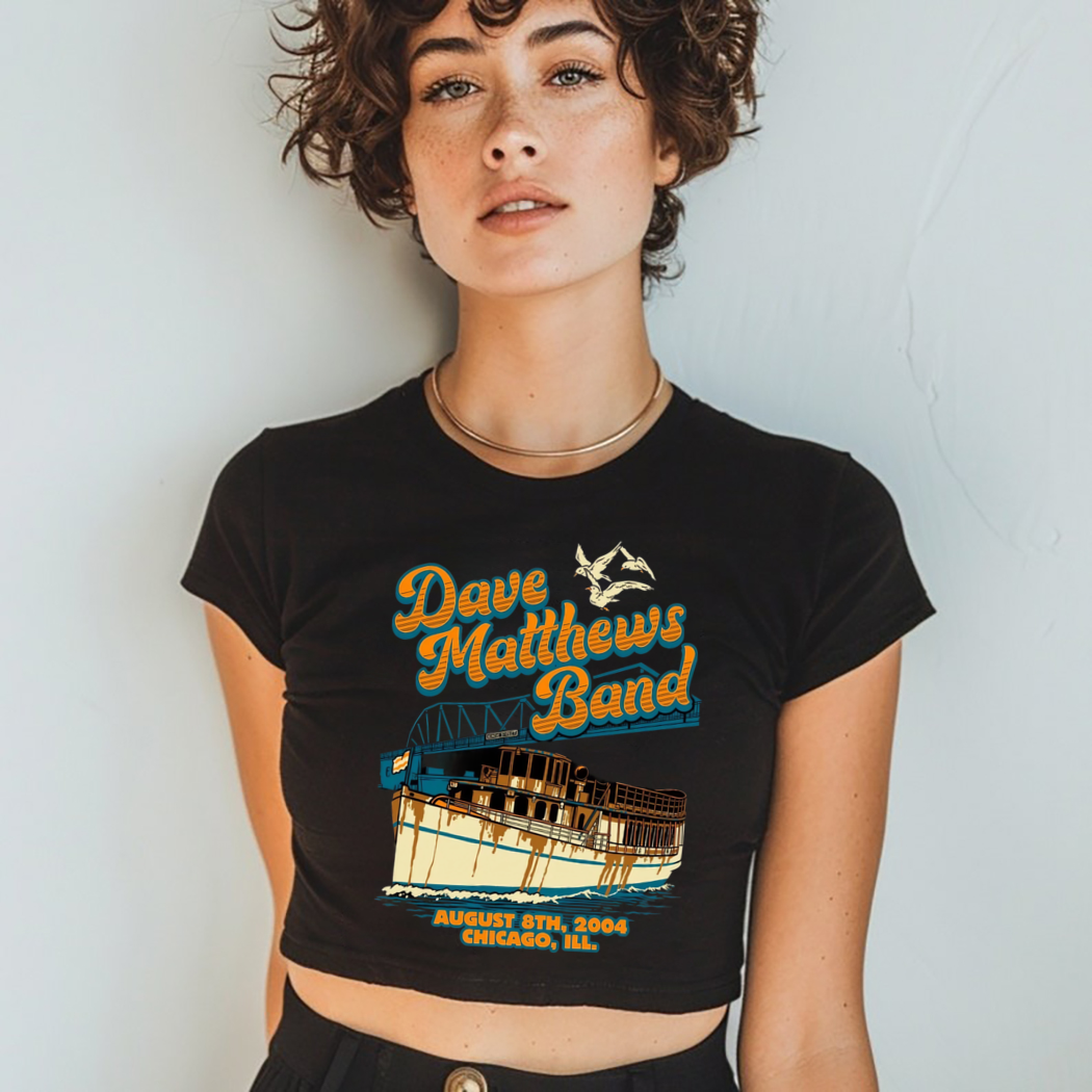 Dave Matthews Band Kinzie Street August 8th 2004 Chicago ILL Shirt Dave Matthews Band Kinzie Street August 8th 2004 Chicago ILL Shirt