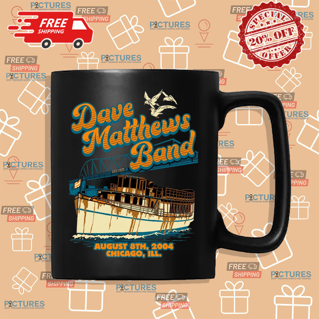 Dave Matthews Band Kinzie Street August 8th 2004 Chicago ILL Shirt Dave Matthews Band Kinzie Street August 8th 2004 Chicago ILL Shirt