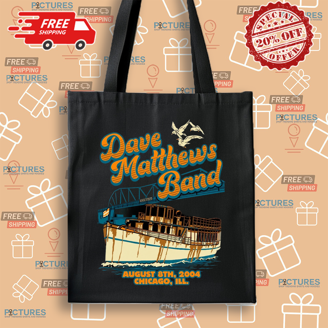 Dave Matthews Band Kinzie Street August 8th 2004 Chicago ILL Shirt Dave Matthews Band Kinzie Street August 8th 2004 Chicago ILL Shirt