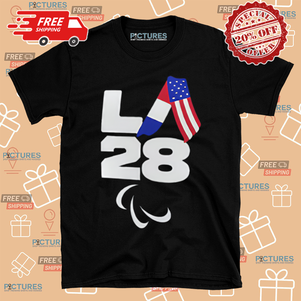 Team USA Womens LA 2028 Summer Paralympics Handoff Shirt