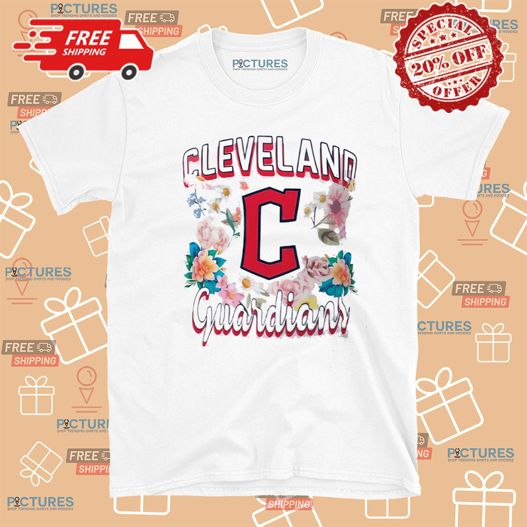 Cleveland C Guardians Flowers Shirt