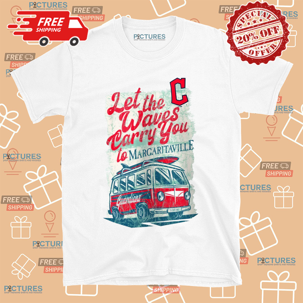 Chicago Cubs Let The Waves Carry You To Margaritaville Bus Waves Shirt