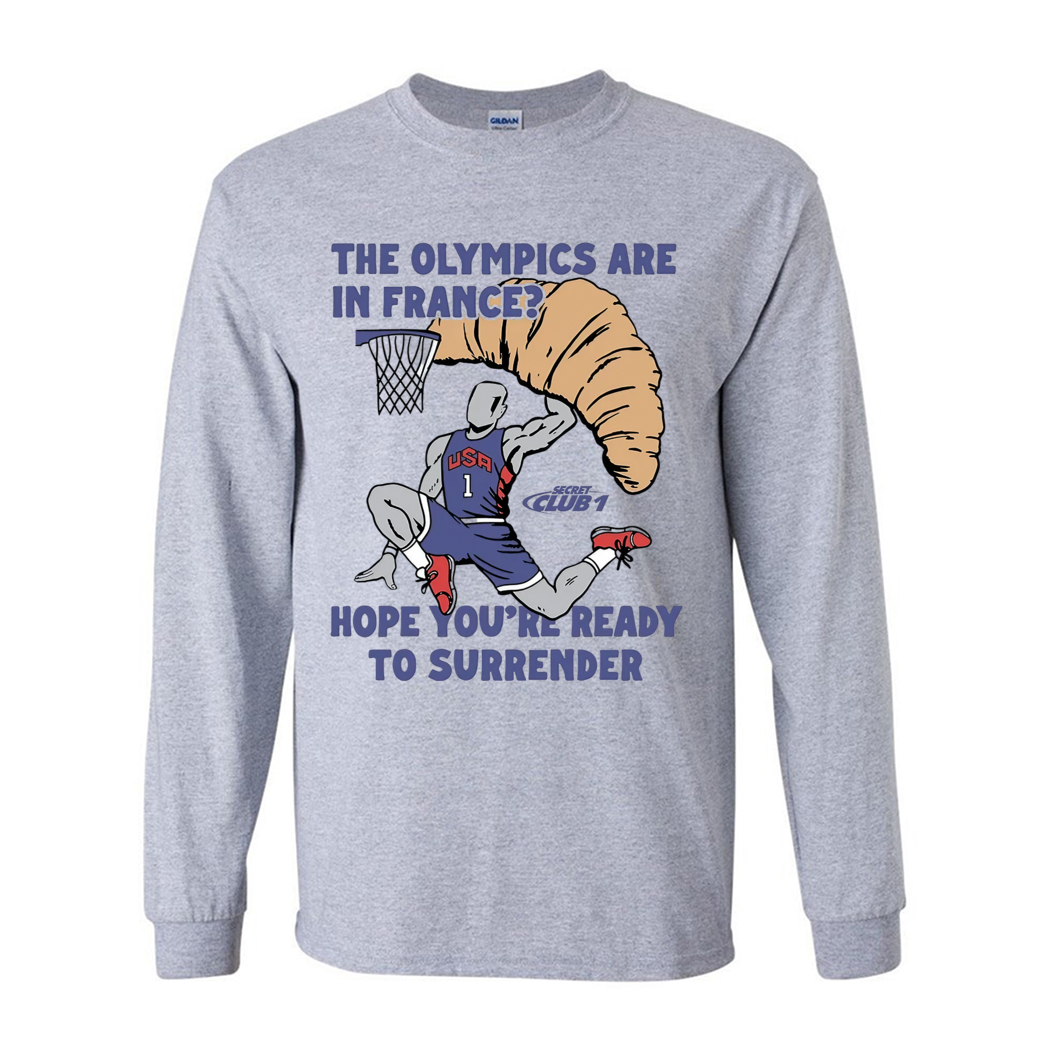 USA Champion The Olympics Are In France Hope You Are Ready To Surrender Shirt USA Champion The Olympics Are In France Hope You Are Ready To Surrender Shirt
