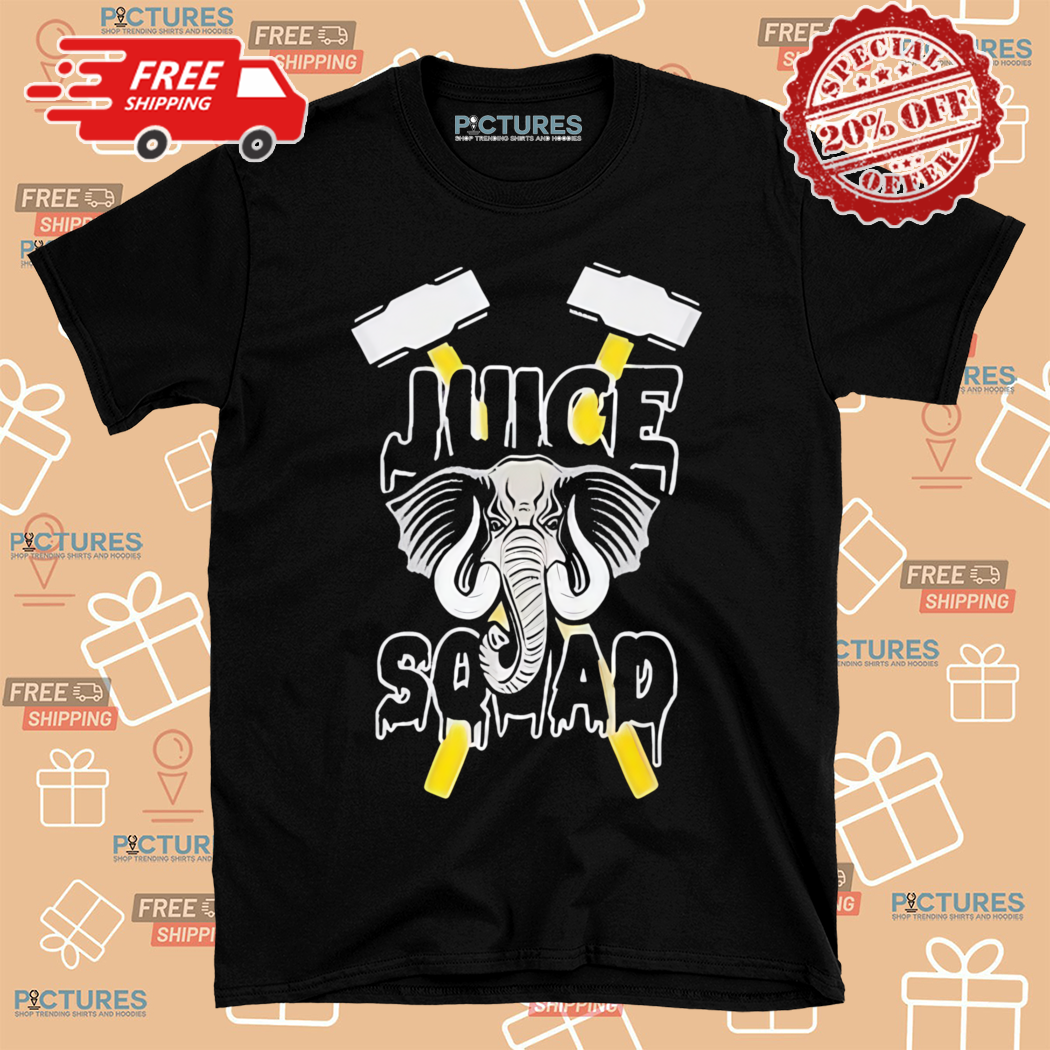 Chriskapilovic Wearing Juice Squad Elephant Shirt