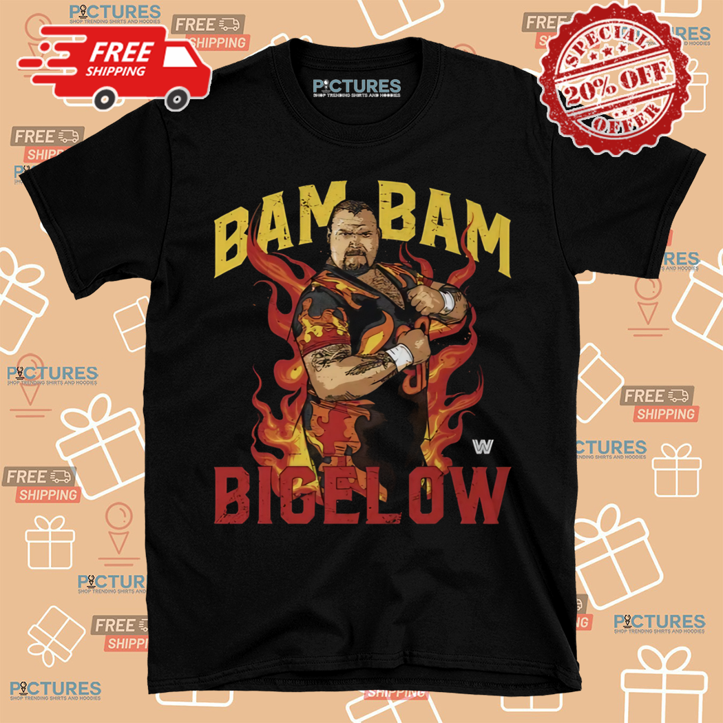 Bam Bam Bigelow Flames Shirt