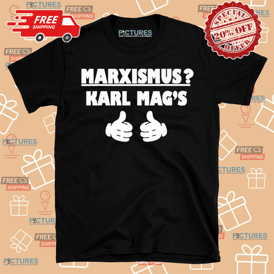 Karl Marx Marxismus Design Shirt