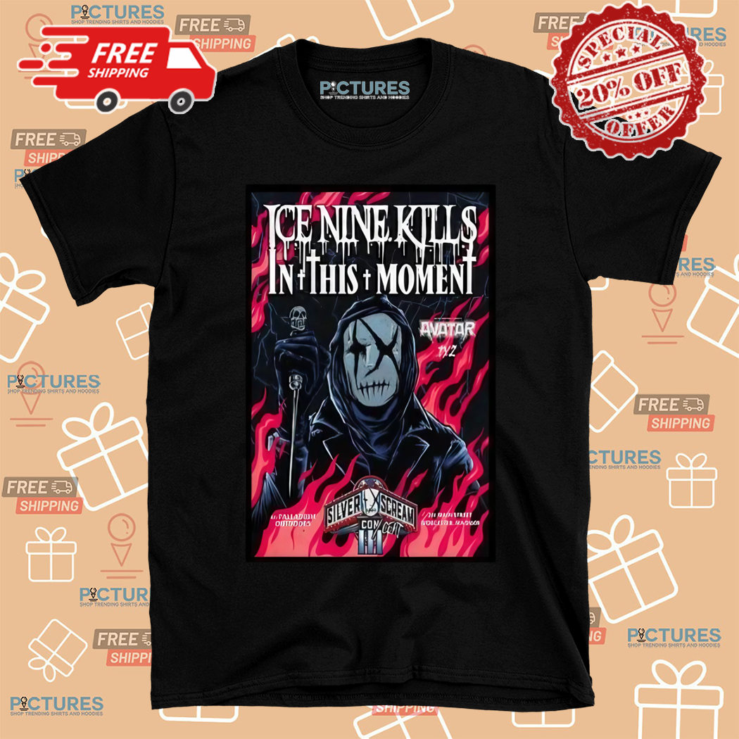 Poster Ice Nine Kills Sep 14 2024 Palladium In Worcester Ma Shirt